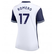 Tottenham Hotspur Cristian Romero #17 Hjemmedrakt Kvinner 2024-25 Kortermet